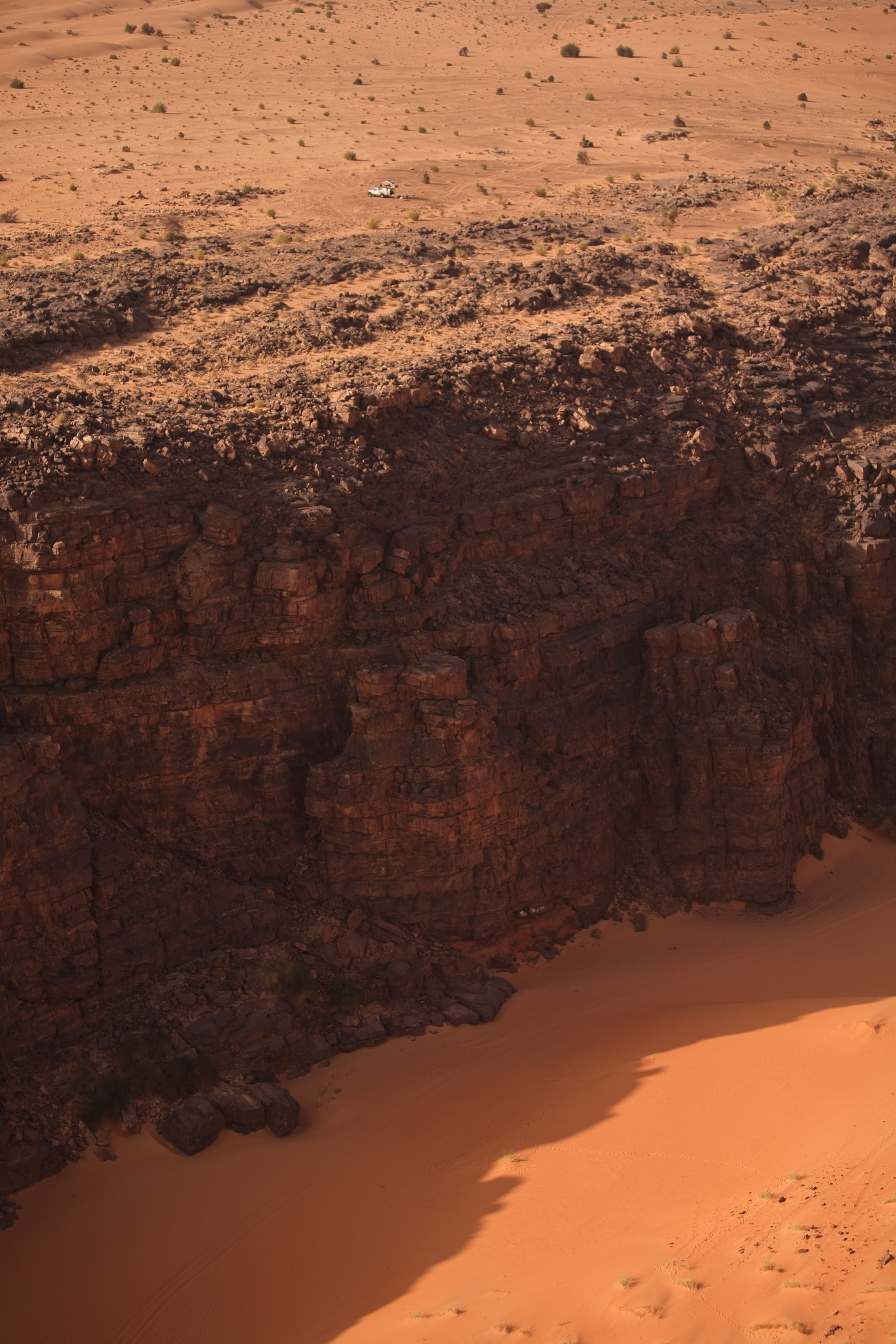La Vallee Blanche et la passe de Tifoujar